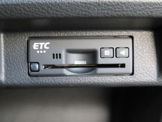 ETC付きです！高速道路を利用する際にETCカードがあれば、スムーズに料金所を通過できます！