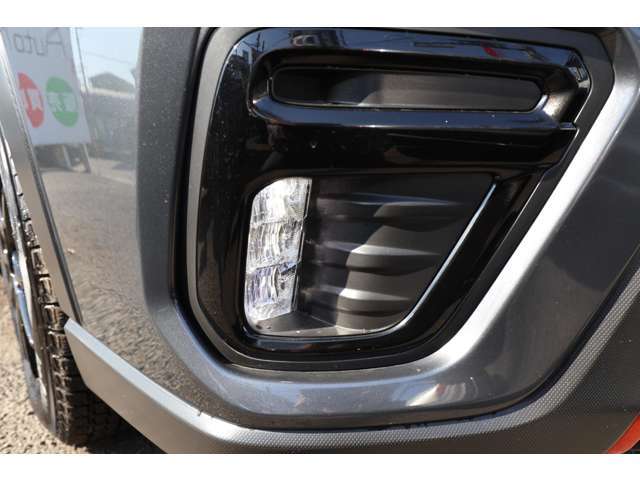 LEDフロントフォグランプは悪天候時の被可視性を高め、車と同乗者を守ります。