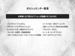 オプション一覧です。