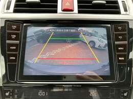 バックモニター付きで駐車も安心！