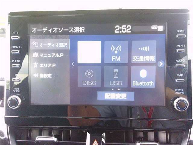嬉しい装備です♪フルセグTV・Bluetoothオーディオに対応しています！！