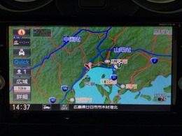 ナビ搭載車です！ナビがあれば初めての道でも安心して運転でき、よりドライブも楽しめますね♪