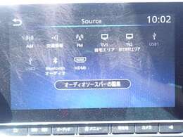 純正メモリーナビ付だから初めての場所へのお出かけも安心。地デジTVが見られDVDが再生出来ます。