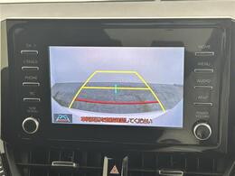【バックカメラ】駐車が苦手な方でも映像で後方の安全確認もしっかり♪見えない死角の部分や距離感などモニター確認することが可能です！