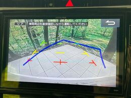 【バックカメラ】駐車時に後方がリアルタイム映像で確認できます。大型商業施設や立体駐車場での駐車時や、夜間のバック時に大活躍！運転スキルに関わらず、今や必須となった装備のひとつです！
