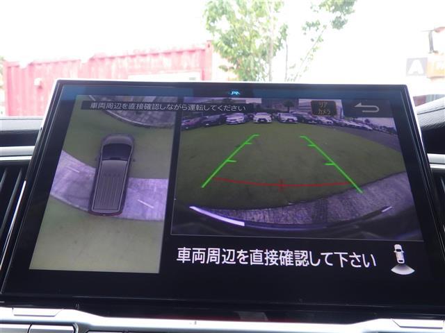 【マルチアラウンドモニター】上空から見下ろしたような映像をナビ画面に映し出し周囲の状況を確認しながらの走行、駐車が可能となっております！
