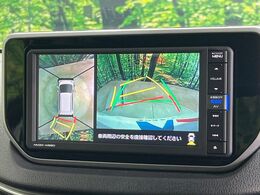 【パノラマモニター】専用のカメラにより、上から見下ろしたような視点で360度クルマの周囲を確認することができます☆死角部分も確認しやすく、狭い場所での切り返しや駐車もスムーズに行えます。