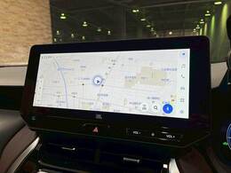 【純正12.3型メーカーナビ】装備でフルセグTV視聴やBluetooth等充実装備。