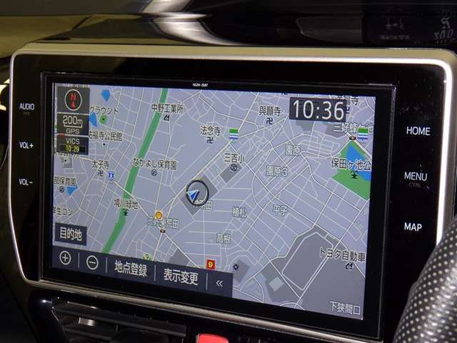 ナビ装着車で知らない道もラクラク！