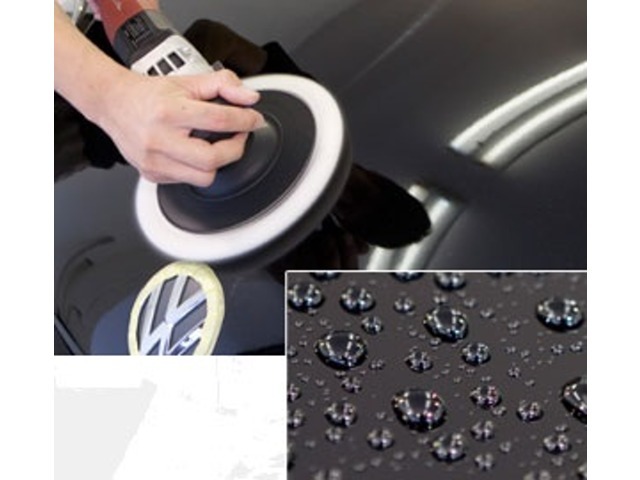 下地磨き処理をしてからのコーティング施工で更にピカピカの状態でご納車できます。またお手入れがとても楽になります。