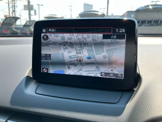 音声認識機能にも対応した、マツダコネクトメモリーナビ