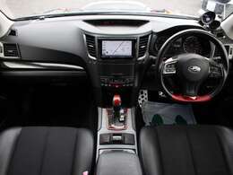 すっきりとしたレガシィB4らしいデザインのダッシュ回り！フロントビューの視認性もよく運転しやすいと思います★
