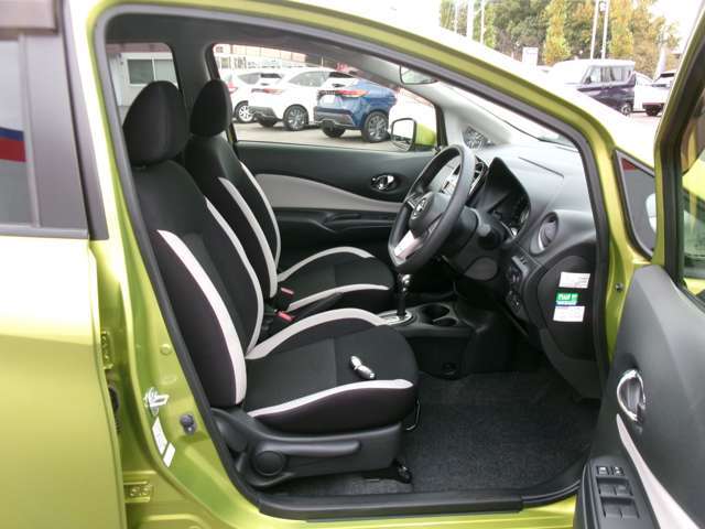 快適なシートで、安心感があります。