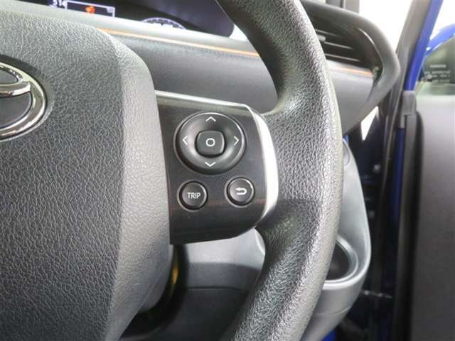 握りやすいハンドルで快適な運転をどうぞ。