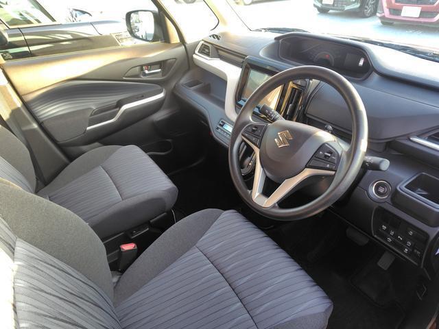 広い運転席です。