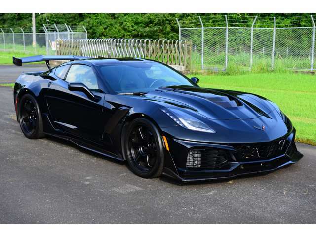 シボレー コルベット ZR1 ZTK 3ZR Blk on Blk 1900miles 2019年