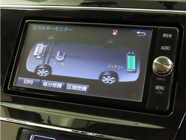 エネルギーモニターを表示できます。