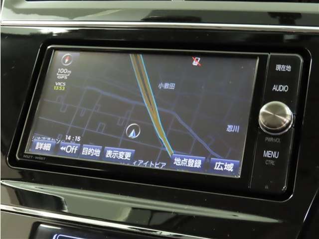 ナビはトヨタ純正SDナビゲーションのNSZT-W66Tがついてます。