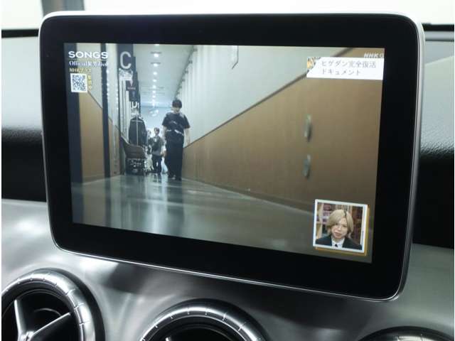 高精細・高画質な映像で視聴可能なフルセグ地デジTV＆DVDビデオも内蔵。