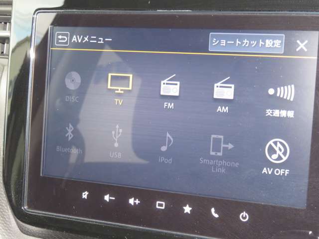 ☆純正ナビ(フルセグTV・DVD再生・Bluetooth対応)