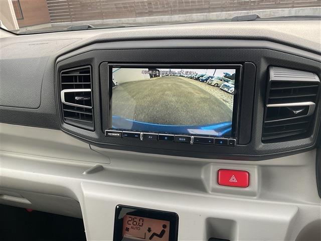 後方視界が簡単に確認できます！