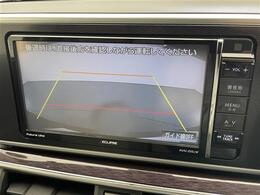 【バックカメラ】駐車時に後方がリアルタイム映像で確認できます。大型商業施設や立体駐車場での駐車時や、夜間のバック時に大活躍！運転スキルに関わらず、今や必須となった装備のひとつです！