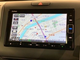 ギャザズナビ搭載です。知らない道も安心ですね！