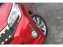 ヘッドライトも綺麗です！