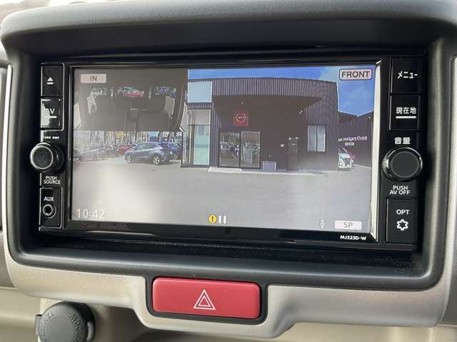 【ナビ連動前後ドライブレコーダー】☆日産純正の為、ナビと連動しておりますので録画映像の確認もナビ画面で簡単に確認していただけます！！
