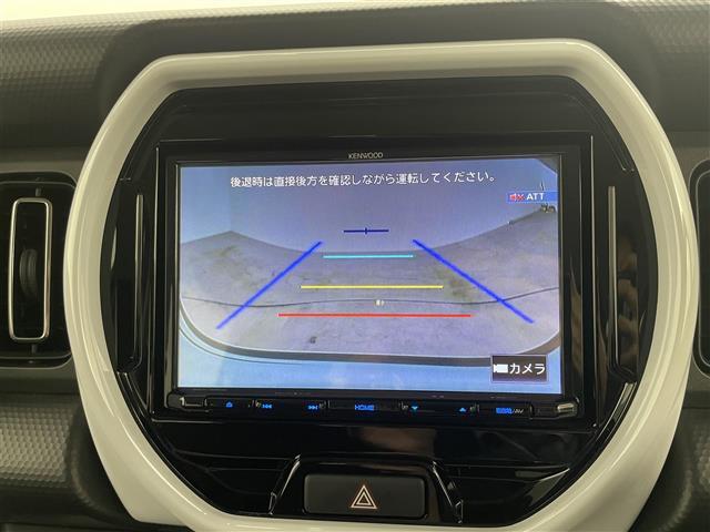 【バックカメラ】駐車が苦手な方でも映像で後方の安全確認もしっかり♪見えない死角の部分や距離感などモニター確認することが可能です！