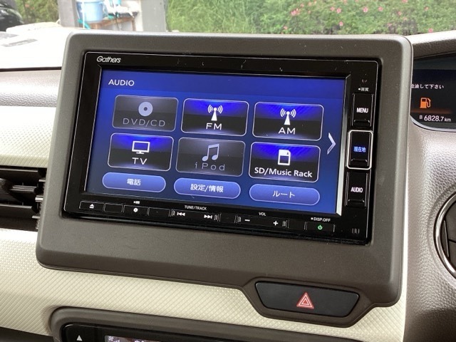 ナビ機能だけではありません、フルセグTVを視聴可能等、オーディオ機能も充実しています。
