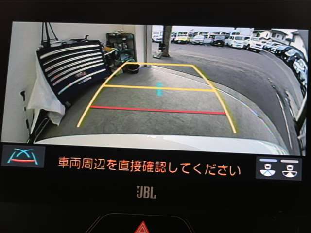 バックカメラ装着済！死角になりやすい後方もとてもとても見やすいです☆車庫入れに自信のない方や縦列駐車が苦手な方にもオススメな機能です！安心度もアップ！