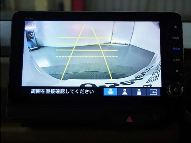 ◆バックカメラ◆リバースにするだけで映ります、後方の安全確認や、狭い駐車場での車庫入れ、雨の日や夜間など視界の悪い時に便利です！安全にバックする為には欠かせない装備です。