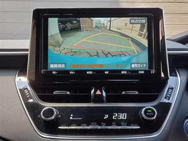 【バックモニター】普段の駐車はもちろん！後ろギリギリに駐車しないといけない時に役立ちますよ！