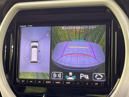 【全方位モニター用カメラ】専用のカメラにより、上から見下ろしたような視点で360度クルマの周囲を確認することができます☆死角部分も確認しやすく、狭い場所での切り返しや駐車もスムーズに行えます。