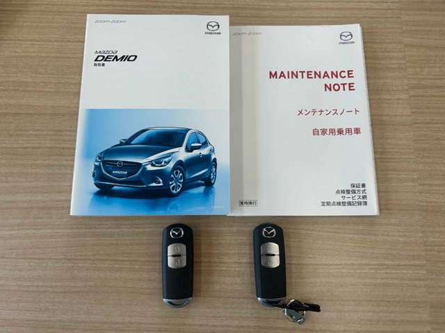 メンテナンスノートや取説なども完備なので安心です☆