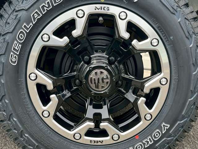 ホイール　MG　ゴーレム　ブラックマシニング