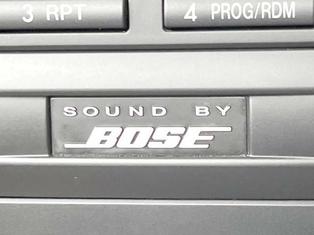 【BOSEサウンド】高度なチューニング能力が搭載されており、高音質な音楽をお楽しみいただけます♪