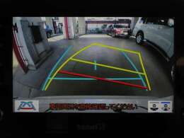 死角部には、後方の確認に便利なバックモニター付で安心です♪