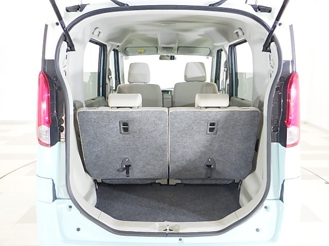 軽でも荷室容量はお任せください。