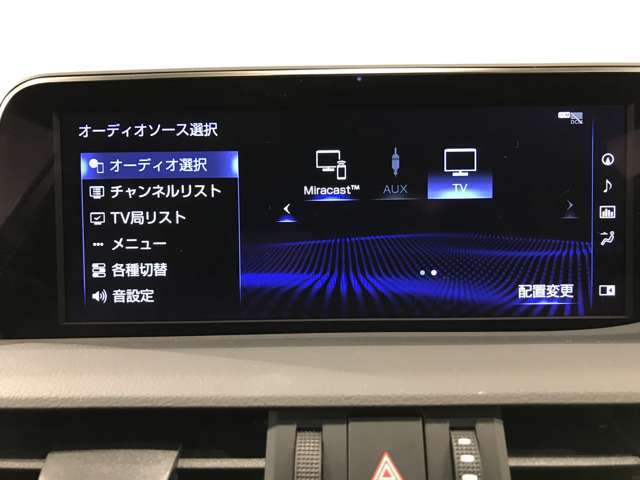 バックモニターが標準装備。お車の車庫入れが苦手な方も大丈夫です。