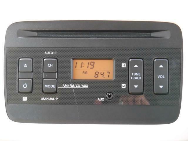 『AM/FMラジオ付CDプレーヤー』を装備！！ワイドFMにも対応しています！！
