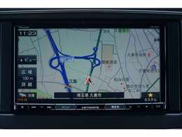 テレビも見れる社外メモリーナビ付！