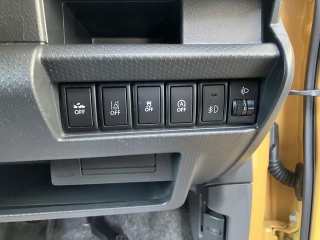 各種スイッチ類です。