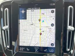 【9インチタッチスクリーン純正HDDナビ】「Apple　Car　Play」「Android　Auto」対応のボルボ先進ナビゲーション「SENSUS」。最新地図データへ無料更新してお渡しします。
