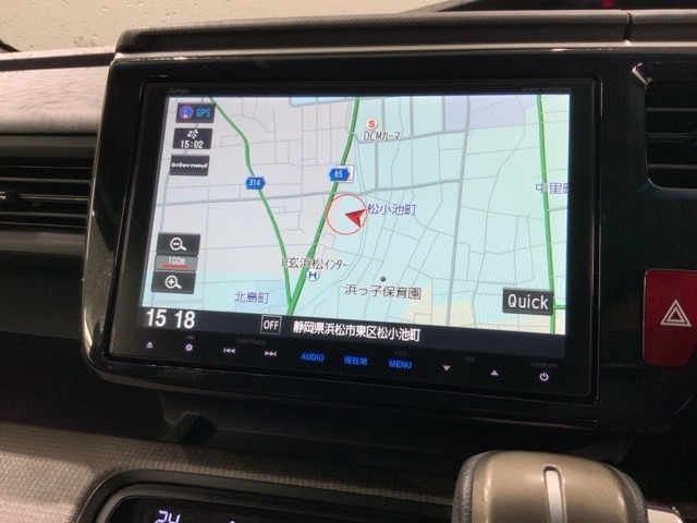 ギャザズナビ搭載です。知らない道も安心ですね！