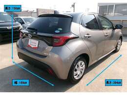 車両寸法はカタログ掲載値を参考に表示しております。オプション品などの装着により車両寸法が変更となる場合がございます。あらかじめご了承ください。