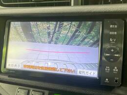 【バックカメラ】駐車時に後方がリアルタイム映像で確認できます。大型商業施設や立体駐車場での駐車時や、夜間のバック時に大活躍！運転スキルに関わらず、今や必須となった装備のひとつです！