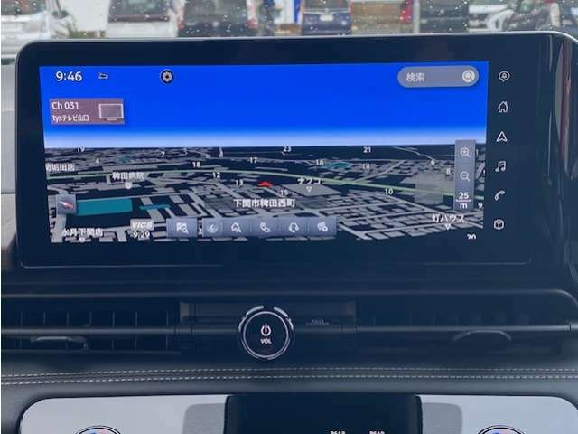 純正ナビゲーション搭載。操作性に優れ直感・感覚的に使用していただけます。説明書も揃っておりますので、ご安心ください。