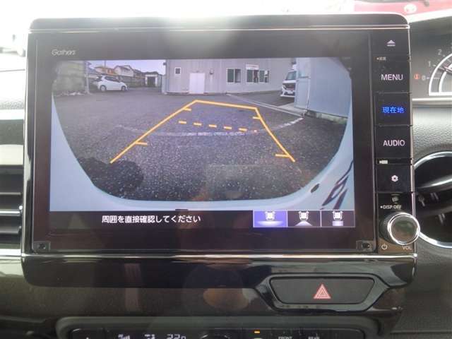 バックカメラ付